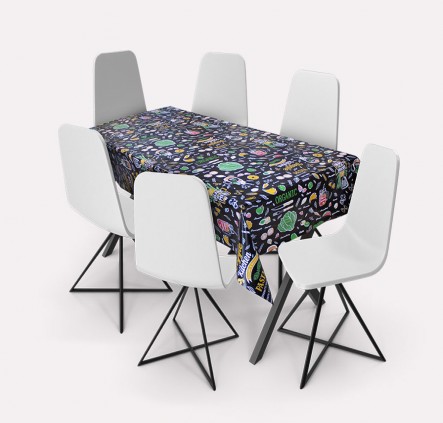 Toalha de Mesa - 06 lugares